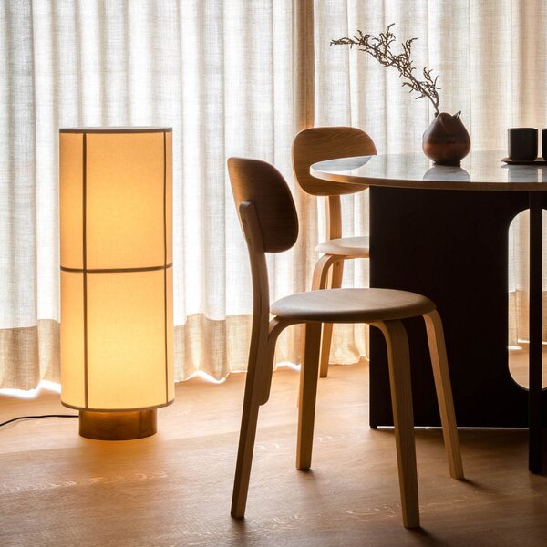 Podne Lampa Audo Copenhagen, Hashira, prigušiv, Bež, Dnevna soba, Tkanina / tekstil, Dizajn