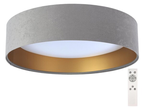 LED Prigušiva stropna svjetiljka SMART GALAXY LED/24W/230V siva/zlatna + DU