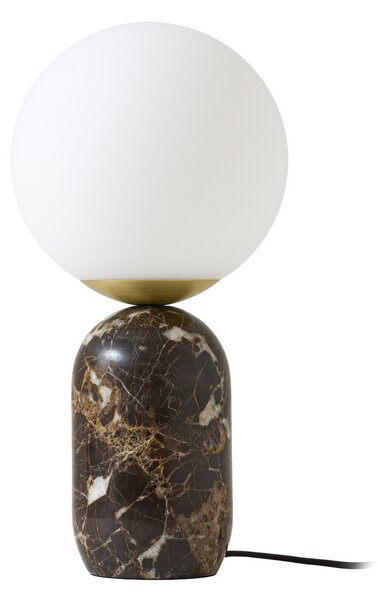 Stolne Lampa Lindby, Lennes, Smeđa / hrđa, Dnevna soba, Mramor, Moderan