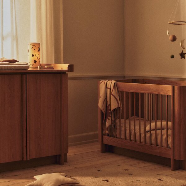 Stolne Lampa ferm LIVING, prigušiv, Bež, Dječja soba, Tkanina / tekstil, Stanovanje mladih