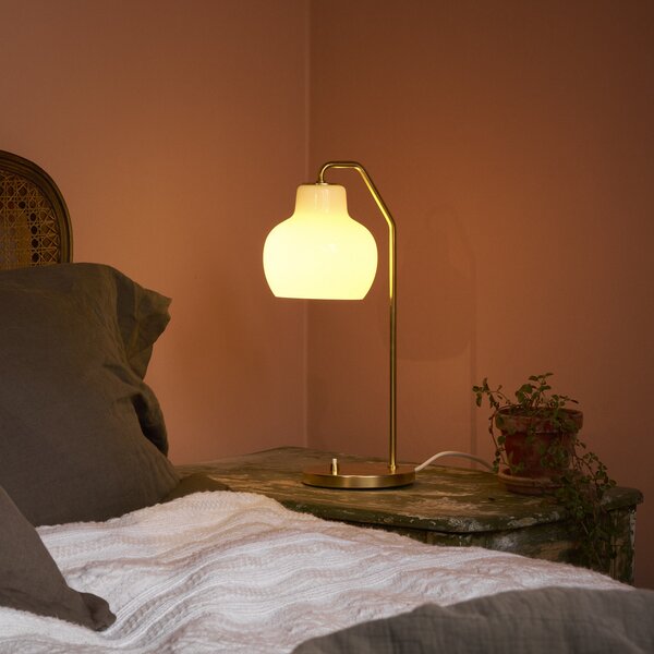 Stolne Lampa Louis Poulsen, VL Ring Crown, Zlato / mjed, Dnevna soba, Mjed, Moderan