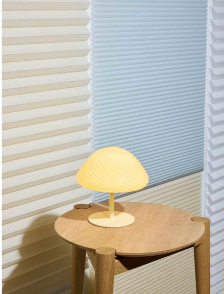 Stolne Lampa Halo Design, Bež, Dnevna soba, Staklo