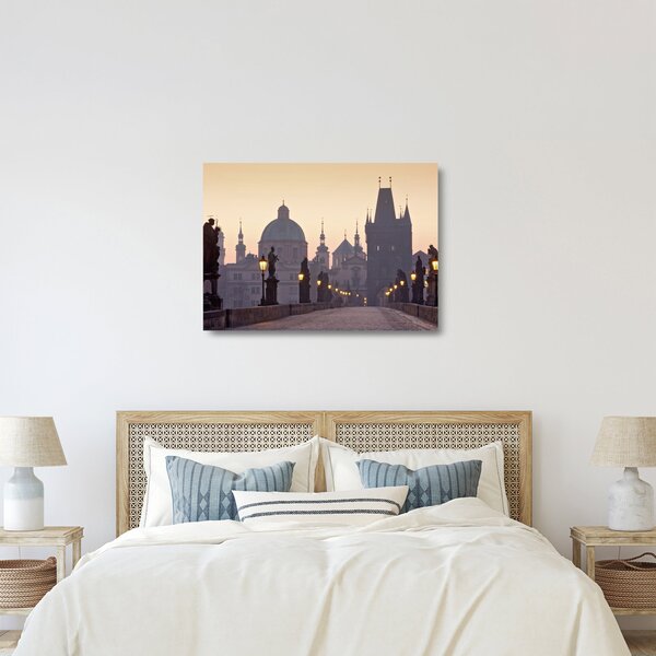 Staklena slika - Karlov most (70x50 cm)