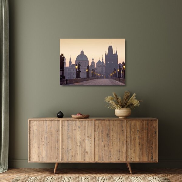 Staklena slika - Karlov most (70x50 cm)