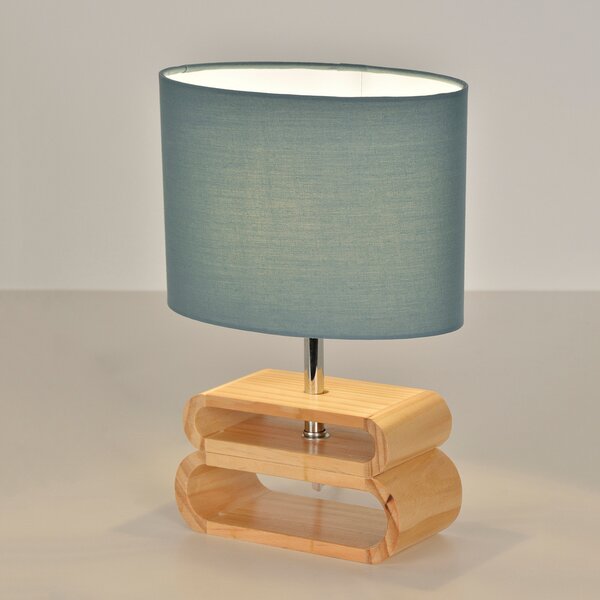 Stolne Lampa COREP, Oslo, Plava, Dnevna soba, Tkanina / tekstil, Skandinavski