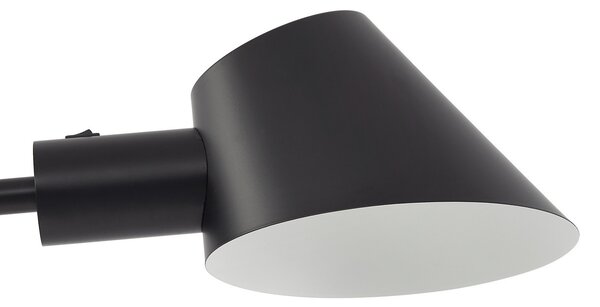 Podne Lampa Lindby, Corali, Crno, Dnevna soba, Metal, Moderan