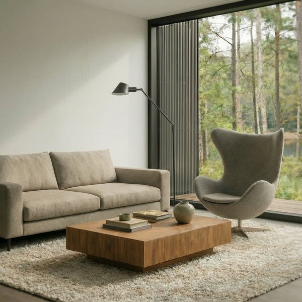 Podne Lampa Lindby, Corali, Crno, Dnevna soba, Metal, Moderan