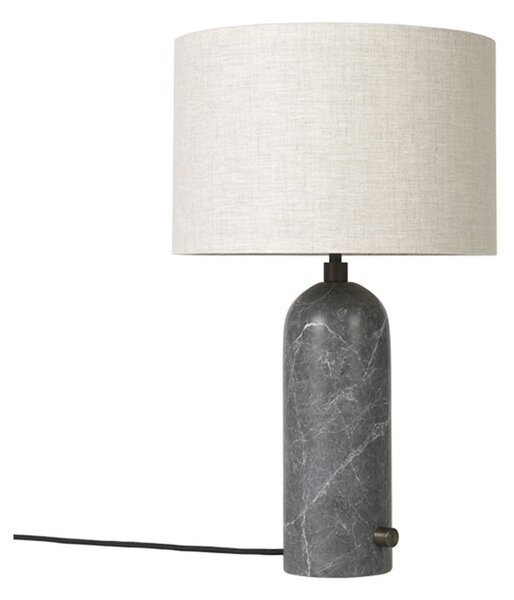 Stolne Lampa GUBI, prigušiv, Bež, Dnevna soba, Mramor