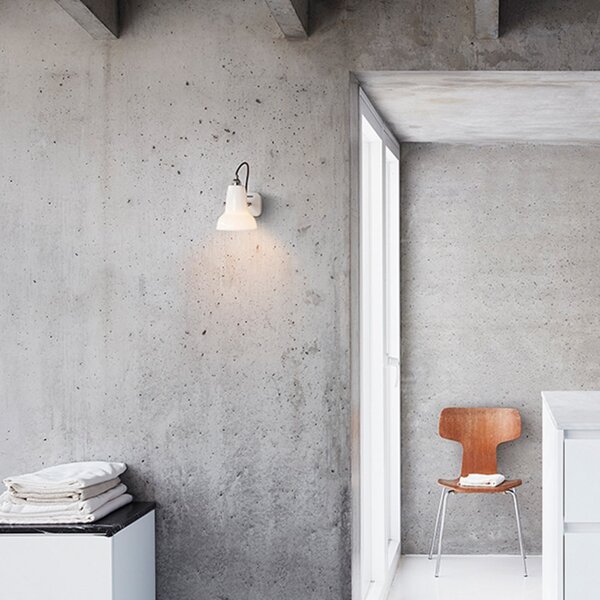 Zidne Svjetiljka Anglepoise, Original 1227, Bijela, Dnevna soba, Metal, Industrijski dizajn