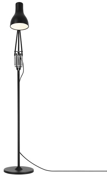 Podne Lampa Anglepoise, Type 75, Crno, Dnevna soba, Metal, Industrijski dizajn