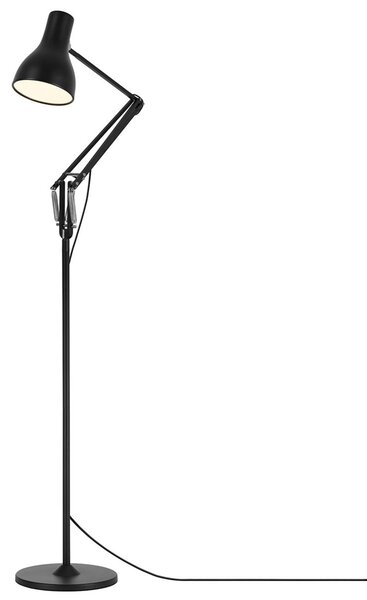 Podne Lampa Anglepoise, Type 75, Crno, Dnevna soba, Metal, Industrijski dizajn