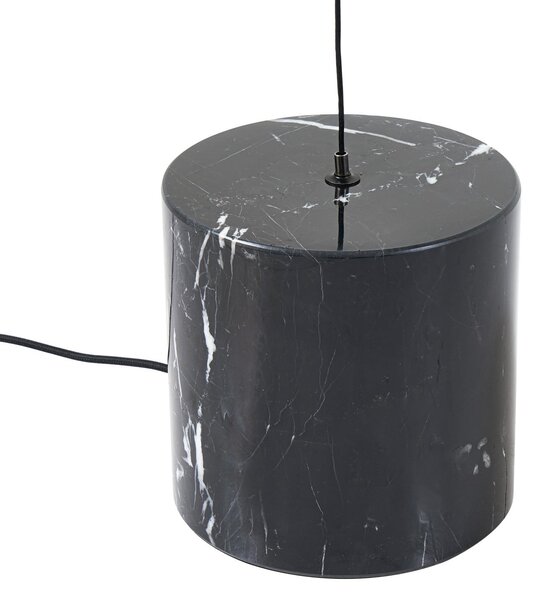 Podne Lampa Lucande, Darrow, prigušiv, Bijela, Dnevna soba, Staklo, Moderan