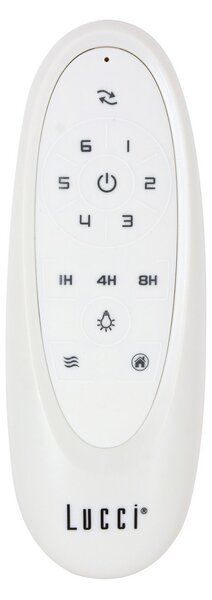Stropni ventilator s rasvjetom, crni, 137 cm, tih, Beacon Beacon Lighting, Array, prigušiv, Crno, Dnevna soba, Plastika, Moderan