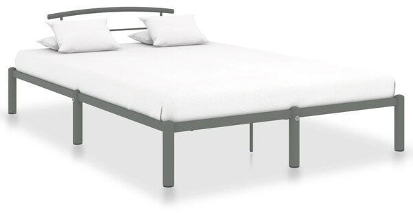 VidaXL Okvir za krevet sivi metalni 120 x 200 cm