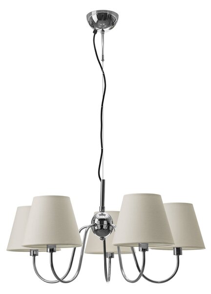 Lusteri By Rydéns, Lynx, prigušiv, Krom, Blagovaonica, Metal