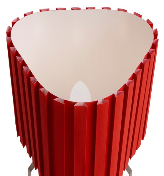 Stolne Lampa HAY, Canelé, Crvena, Dnevna soba, Tkanina / tekstil, Dizajn