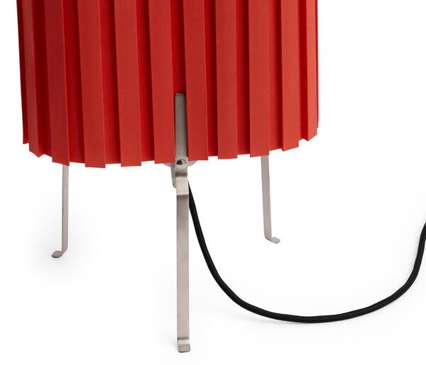 Stolne Lampa HAY, Canelé, Crvena, Dnevna soba, Tkanina / tekstil, Dizajn
