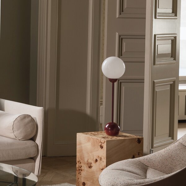 Stolne Lampa Globen Lighting, Ripley, Crvena, Dnevna soba, Metal, Skandinavski