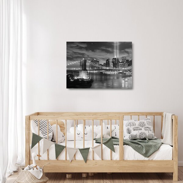 Staklena slika - Brooklynski most (70x50 cm)