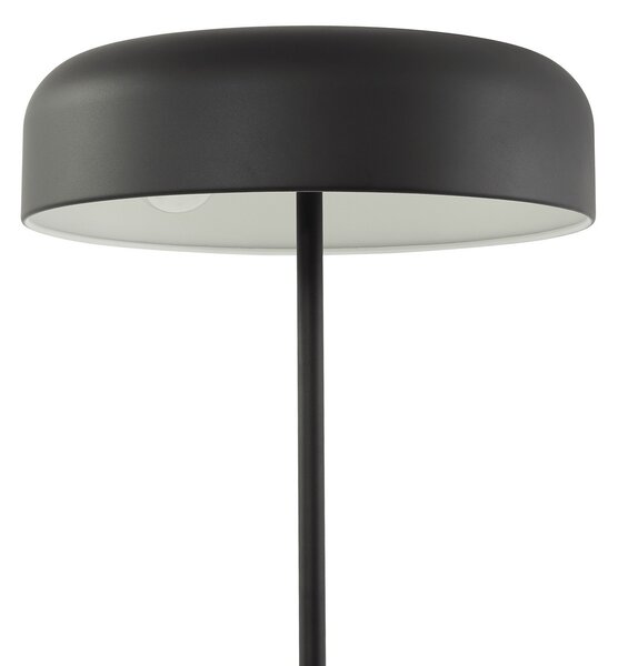 Podne Lampa Lindby, Edion, Crno, Dnevna soba, Metal, Moderan