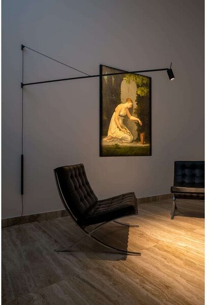 Zidne Svjetiljka Nemo Lighting, Crno, Dnevna soba
