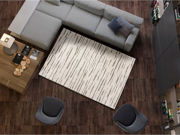 Sivo-krem tepih 80x150 cm Snowy - Universal