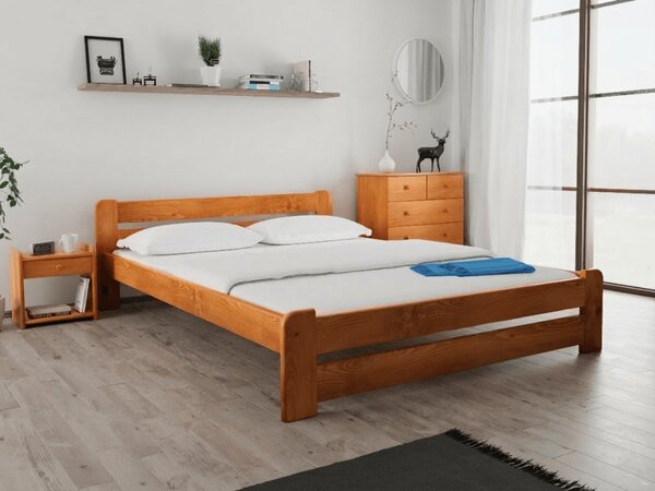 Krevet Laura 120 x 200 cm, joha Podnica: Sa lameliranom podnicom, Madrac: Madrac Coco Maxi 20 cm