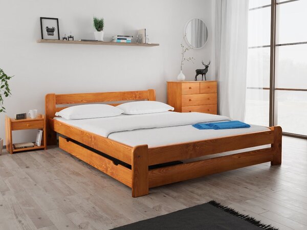 Krevet Laura 120 x 200 cm, joha Podnica: Sa lameliranom podnicom, Madrac: Madrac Coco Maxi 20 cm
