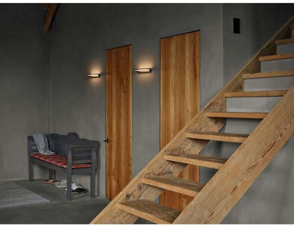 Crib LED Zidna lampa M IP44 Crna - Serien Lighting