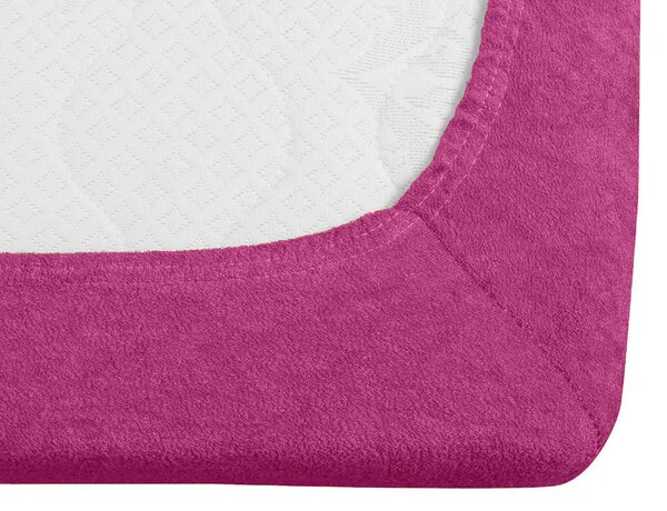 Frotirna plahta EXCLUSIVE purpurna 90 x 200 cm