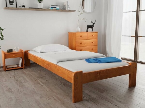 Krevet ADA 90 x 200 cm, joha Podnica: Sa lameliranom podnicom, Madrac: Madrac Deluxe 10 cm