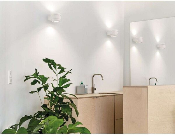 Zidne Svjetiljka Serien Lighting, prigušiv, Crno, Dnevna soba, Aluminij