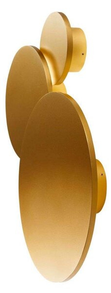 Zidne Svjetiljka LIGHT-POINT, Zlato / mjed, Terasa, Aluminij