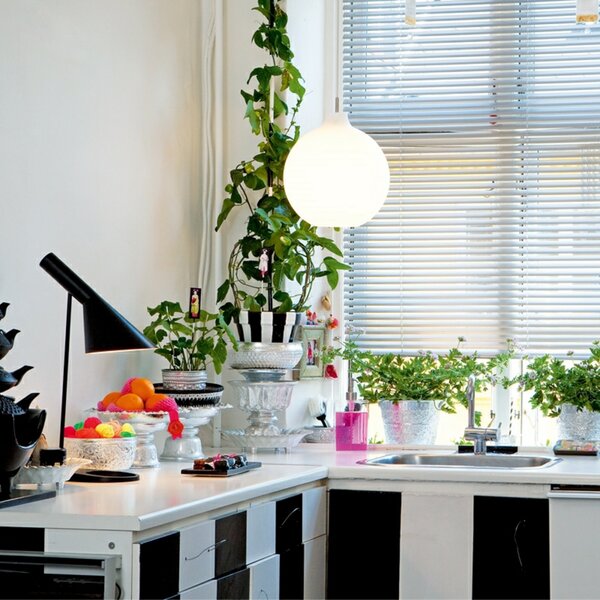 Stolne Lampa Louis Poulsen, AJ, Crno, Dnevna soba, Metal, Dizajn