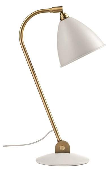 Bestlite BL2 Stolna lampa Ø16 Mesing/Mat Bijela - GUBI