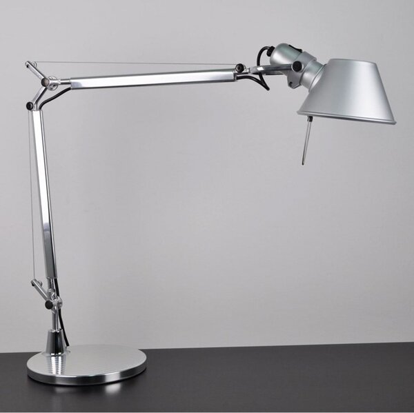 Stolne Lampa Artemide, Bijela, Dnevna soba, Aluminij, Dizajn