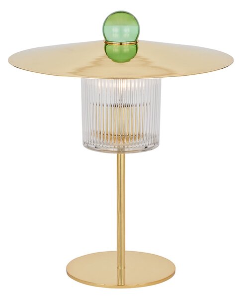Stolne Lampa DESIGN BY US, Zlato / mjed, Dnevna soba, Metal