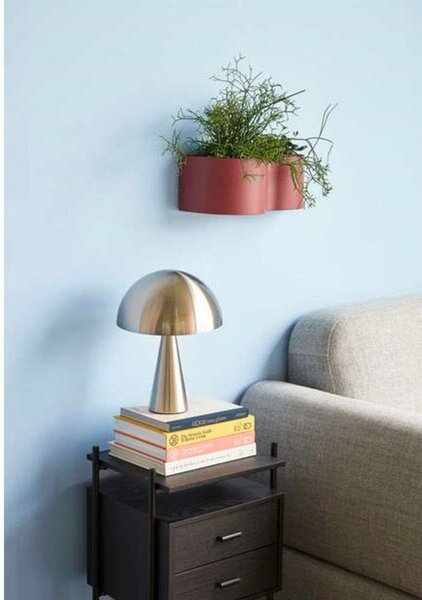 Stolne Lampa Hübsch, Zlato / mjed, Dnevna soba, Metal, Dizajn