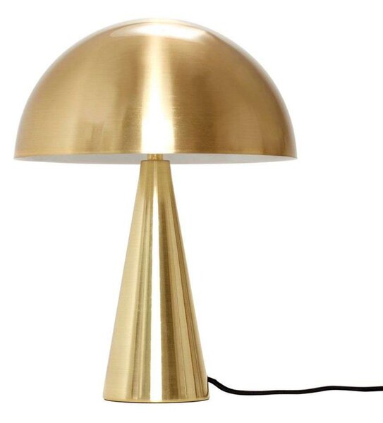 Stolne Lampa Hübsch, Zlato / mjed, Dnevna soba, Metal, Dizajn