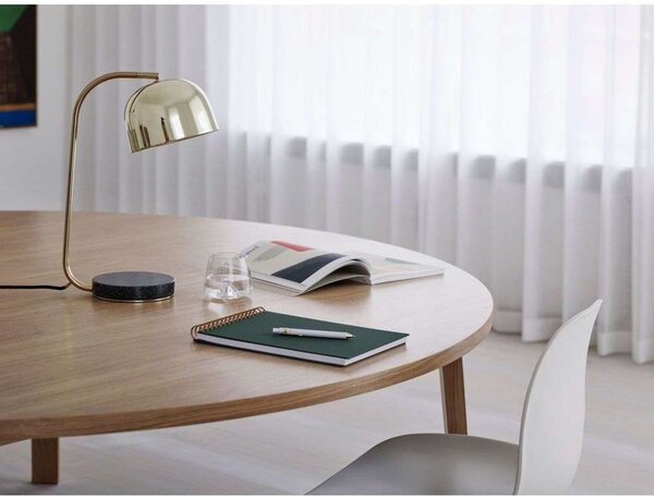 Stolne Lampa Normann Copenhagen, Zlato / mjed, Dnevna soba, Metal