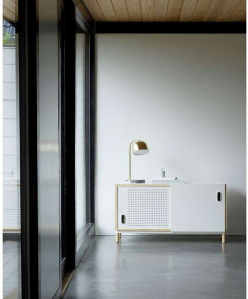 Stolne Lampa Normann Copenhagen, Zlato / mjed, Dnevna soba, Metal