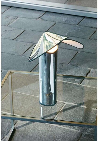 Stolne Lampa FLOS, prigušiv, Metalik, Dnevna soba, Metal