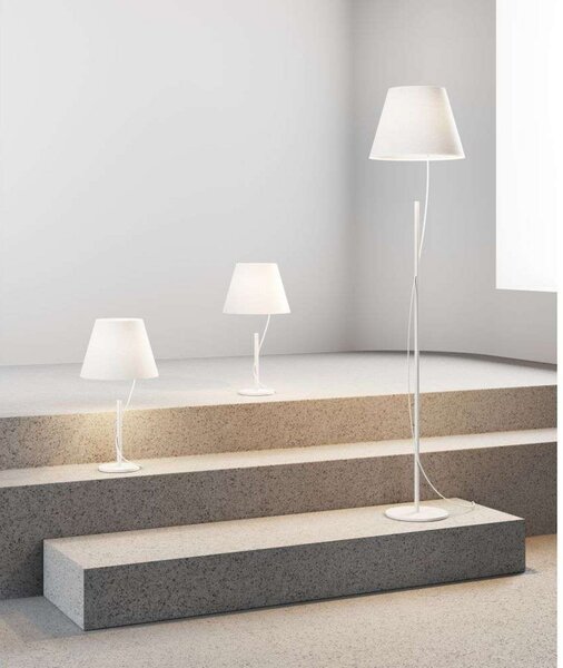 Stolne Lampa Lodes, prigušiv, Bijela, Dnevna soba, Metal
