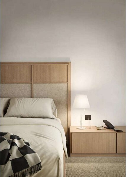Stolne Lampa Lodes, prigušiv, Bijela, Dnevna soba, Metal