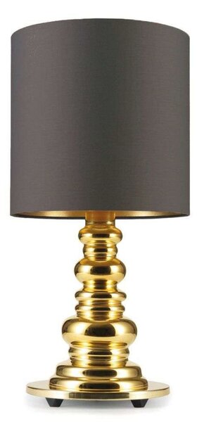 Stolne Lampa DESIGN BY US, Smeđa / hrđa, Dnevna soba, Staklo