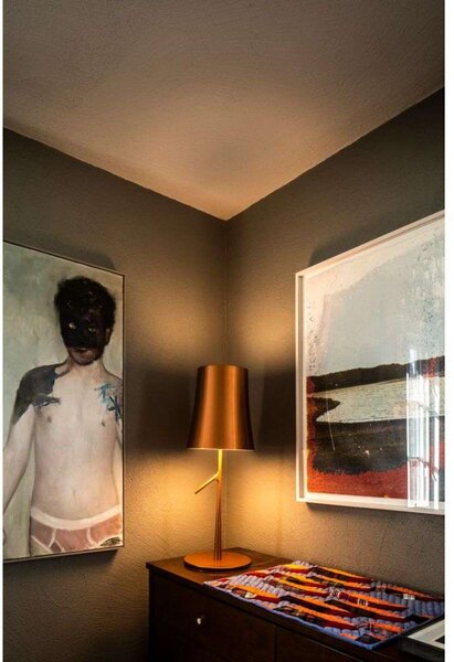 Stolne Lampa Foscarini, Bijela, Dnevna soba, Metal