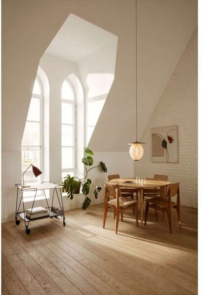 Stolne Lampa GUBI, Zlato / mjed, Dnevna soba, Metal
