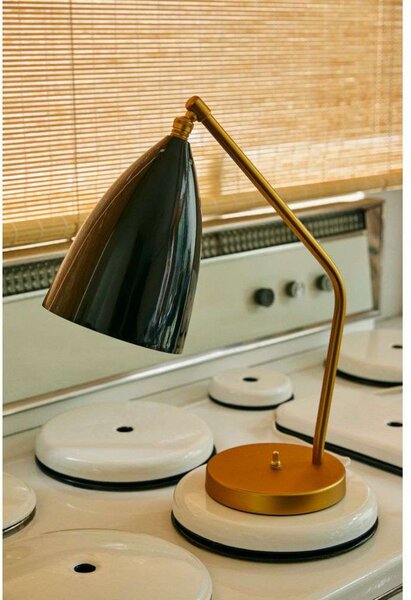 Stolne Lampa GUBI, Zlato / mjed, Dnevna soba, Metal