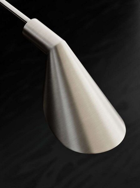 Stolne Lampa FRITZ HANSEN, prigušiv, Metalik, Dnevna soba, Metal