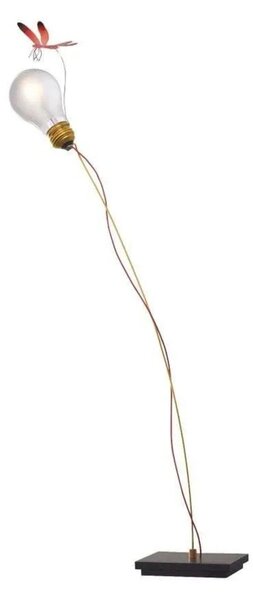 Stolne Lampa Ingo Maurer, prigušiv, Crno, Dnevna soba, Aluminij